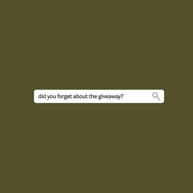 Did you forget about the giveaway I was running? Yeah me too..⁣
⁣
KIDDING! Okay, maybe just a little bit. Anyway, the giveaway is still happening. I will now be closing entries on June 21st at 11:59 CT. So make sure you go enter if you haven&rsquo;t 