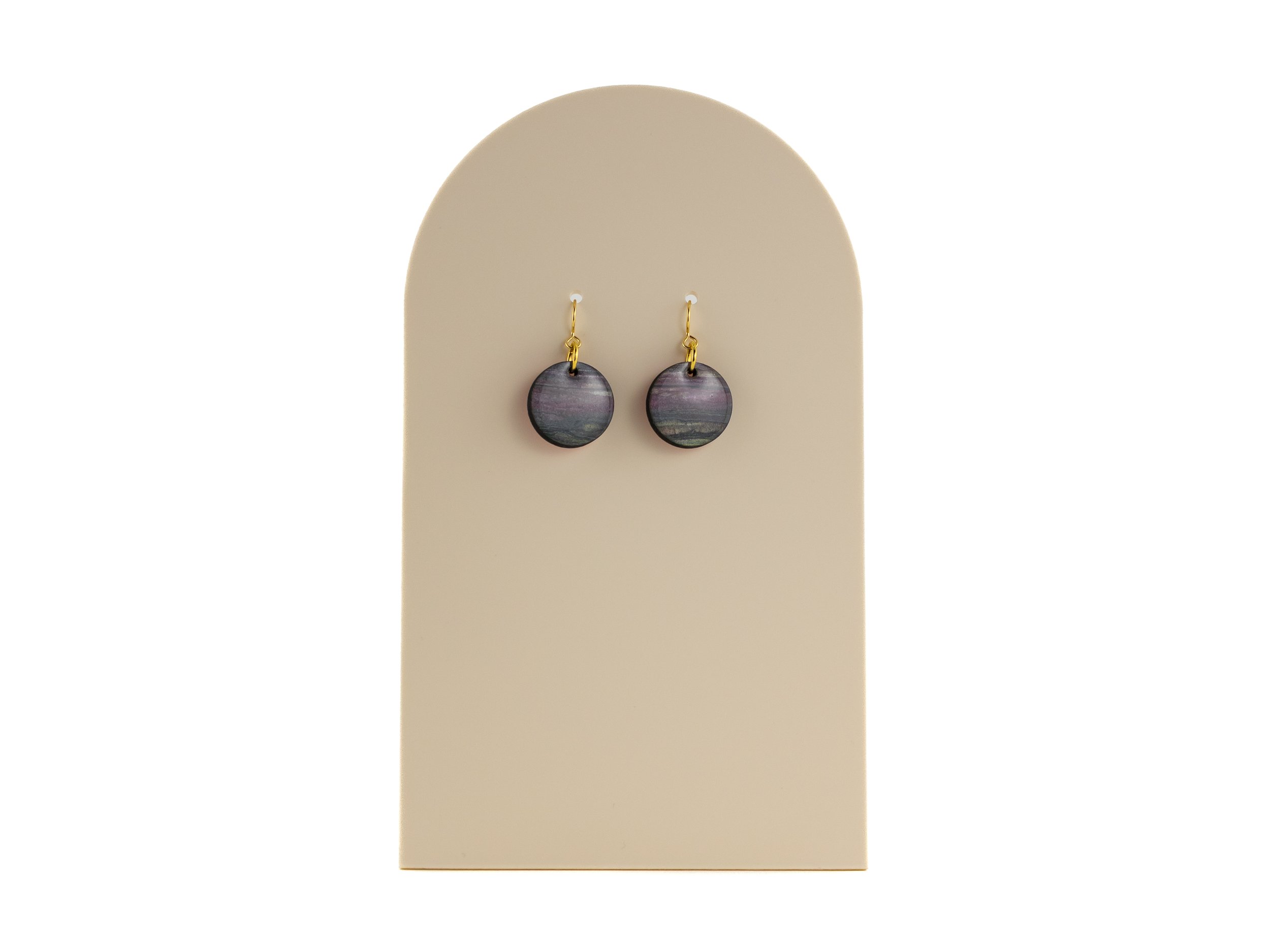 Small Circles 3 Fluid Art Earrings-1.jpg