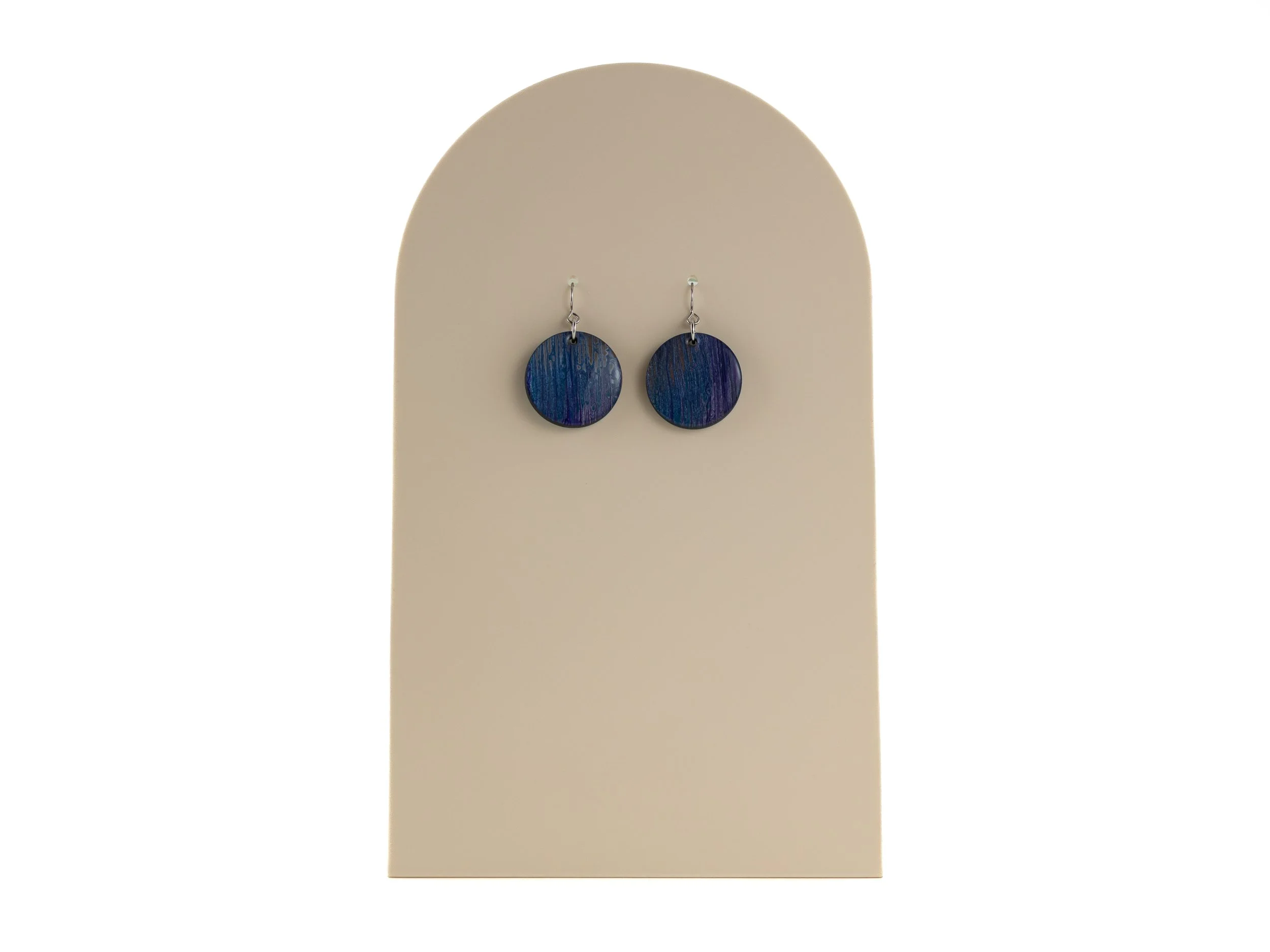 Medium Circles 4 Fluid Art Earrings-1.jpg