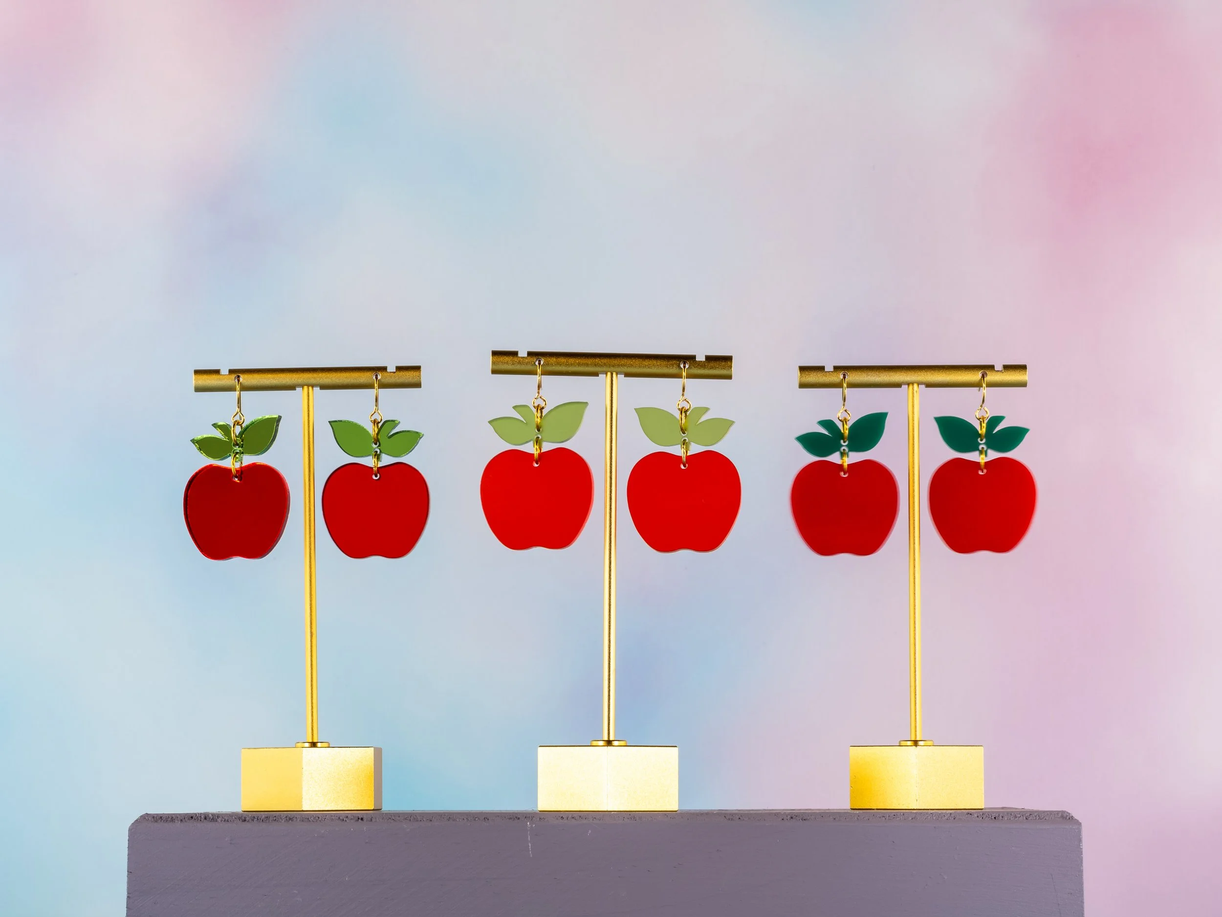 Apple Earrings, Group Candy Clouds-1.jpg