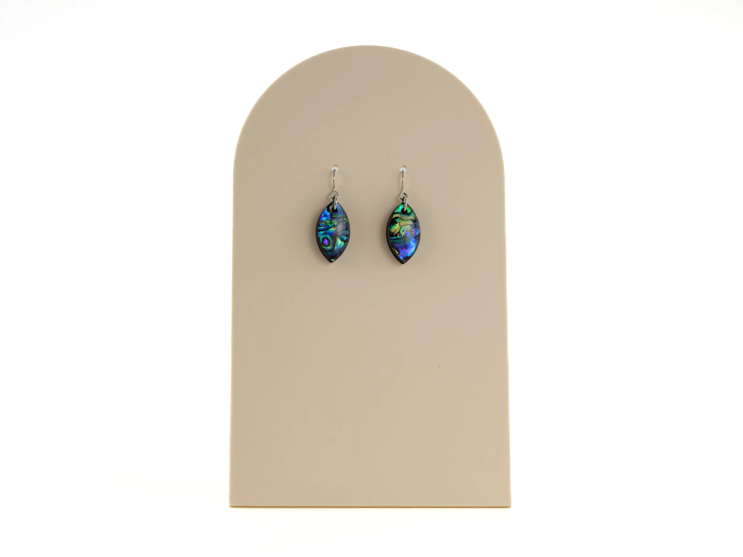 Natural Abalone Small Petal Earrings-1.jpg