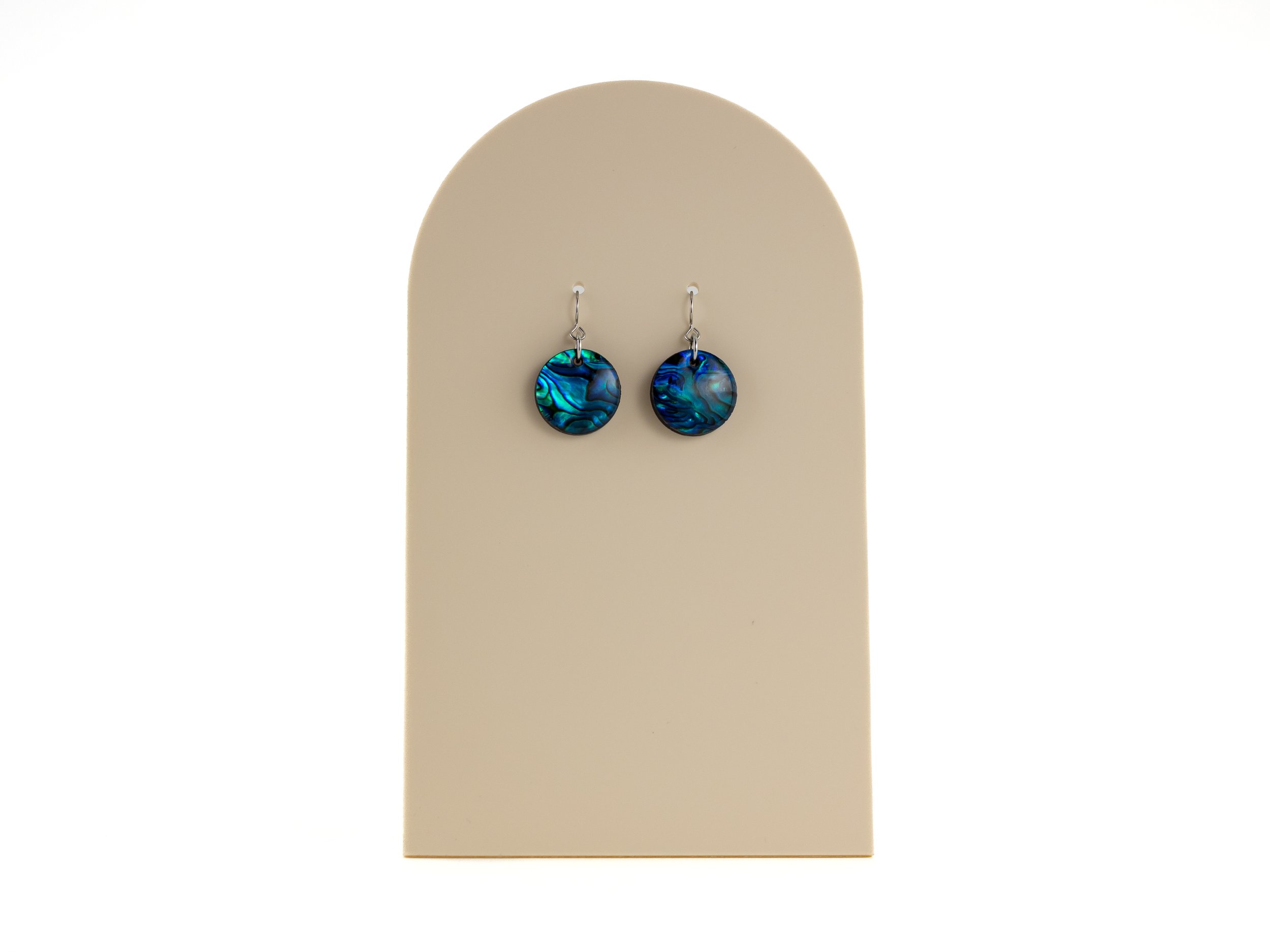 Sapphire Abalone Small Circle Earrings-1.jpg