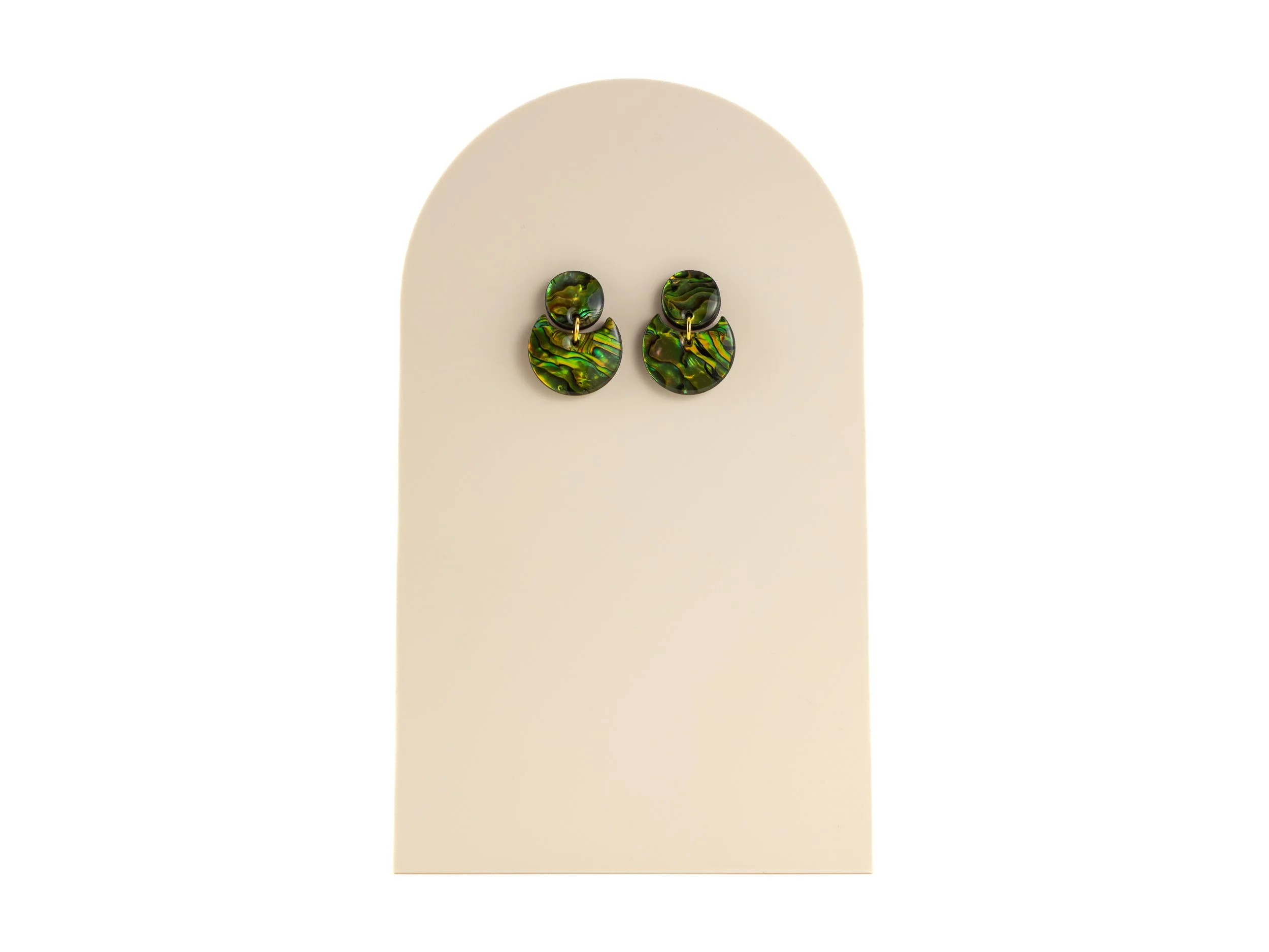 Peridot Abalone Crescent Stud Earrings-1.jpg