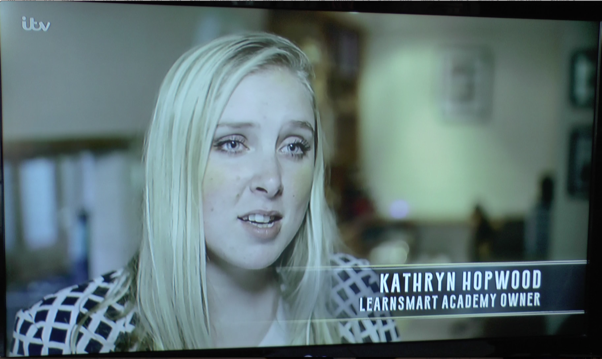 Kathryn appeared on ITV’s This Time Next Year
