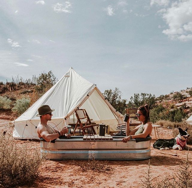 THE ITINERARY FOR @camp.wanderlost IS NOW UP 🙌🏽
Come join me Sept 12-15 in Moab, Utah for the luxury glamping adventure retreat of a lifetime! 
This is not just yoga ladies and gents. 
We will be floating down the Colorado River and doing yoga on t
