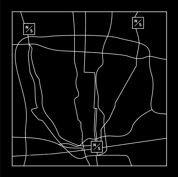No Soliciting location map