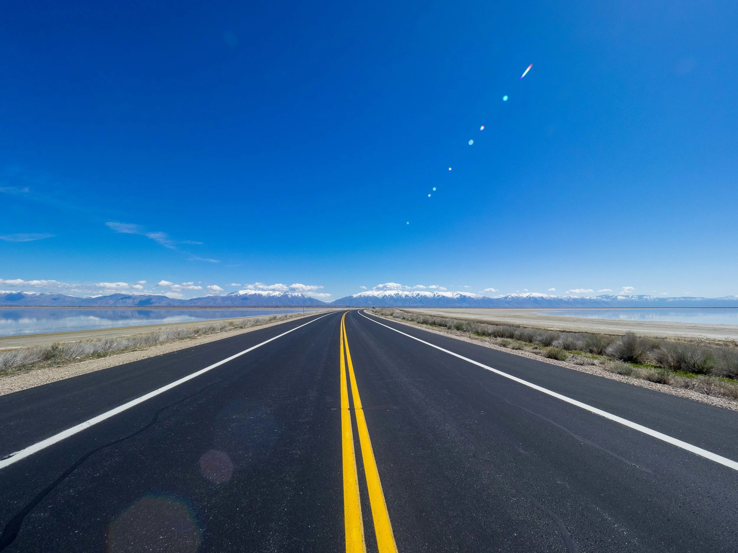 Open Road Lens Flare