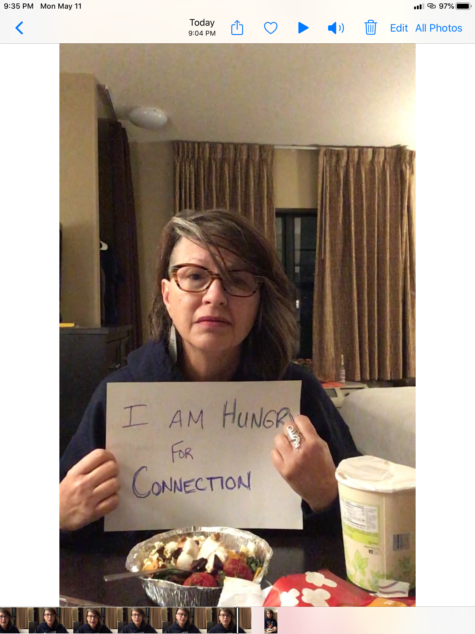 COVID Day 5: Hungry for Connection?!!