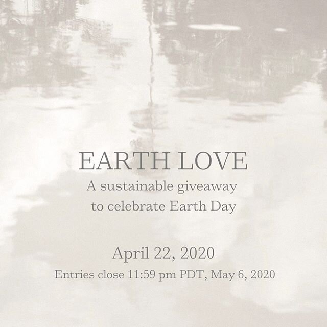 GIVEAWAY! In celebration of the 50th anniversary of Earth Day, we've curated a luxurious selection of sustainable goods from 12 female-founded small businesses to gift to one lucky winner.
TO ENTER:
● Follow all brands below on Instagram
● Enter your