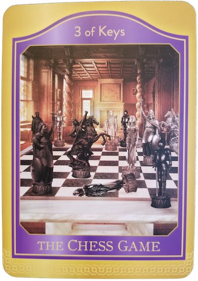 3 OF KEYS - The Akashic Tarot