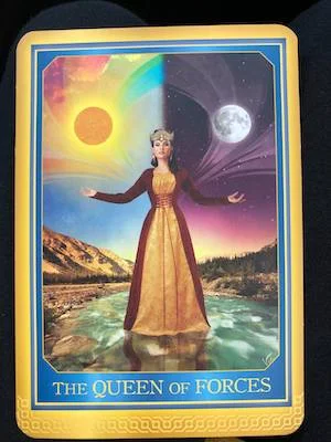 QUEEN OF FORCES - Akashic Tarot