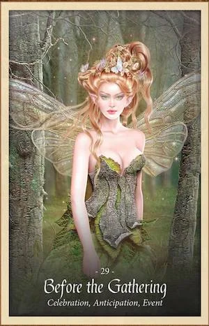 BEFORE THE GATHERING - Faery Forest Oracle