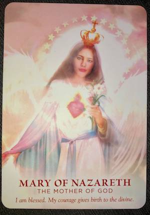 MARY OF NAZARETH: The Mother of God - Divine Feminine Oracle, Meggan Watterson
