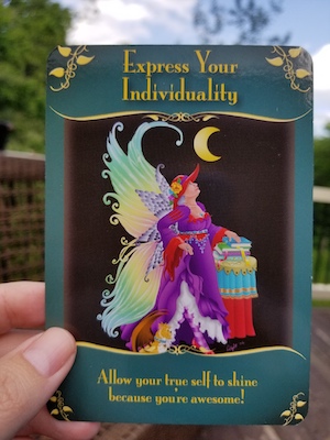 EXPRESS YOUR INDIVIDUALITY: Magical Messages from the Fairies Oracle, Doreen Virtue
