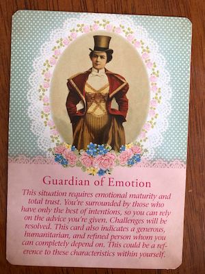 GUARDIAN OF EMOTION: Guardian Angel Tarot by Radleigh Valentine (and Doreen Virtue)
