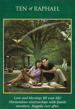 TEN OF RAPHAEL: Archangel Power Tarot