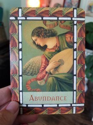 ABUNDANCE: Healing with the Angels Oracle - Doreen Virtue