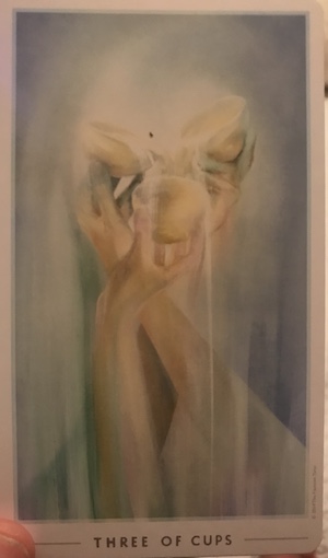 THREE OF CUPS: The Fountain Tarot by Jason Gruhl, Jonathan Saiz, Andi Todaro