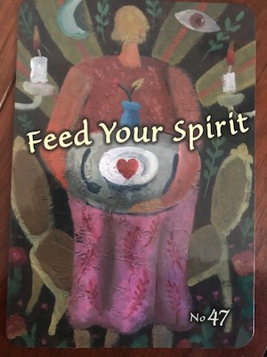 FEED YOUR SPIRIT: Trust Your Vibes Oracle by Sonia Choquette