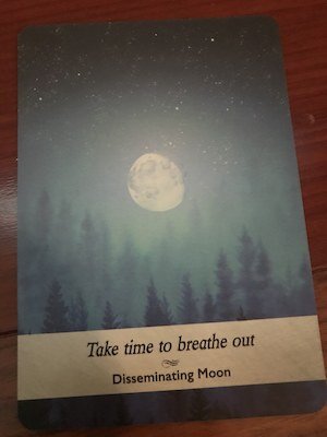DISSEMINATING MOON: Moonology Oracle by Yasmin Boland
