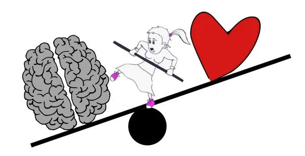 balance, Libra, heart and mind