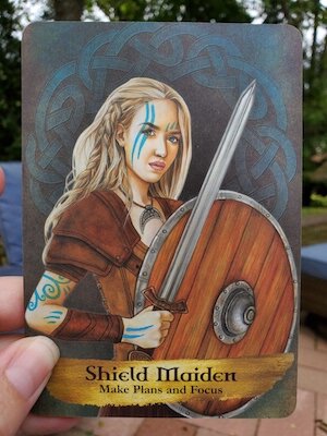 Shield Maiden, La Doncella del Escudo (Дева щита, дамочка со щитом) Shield-Maiden