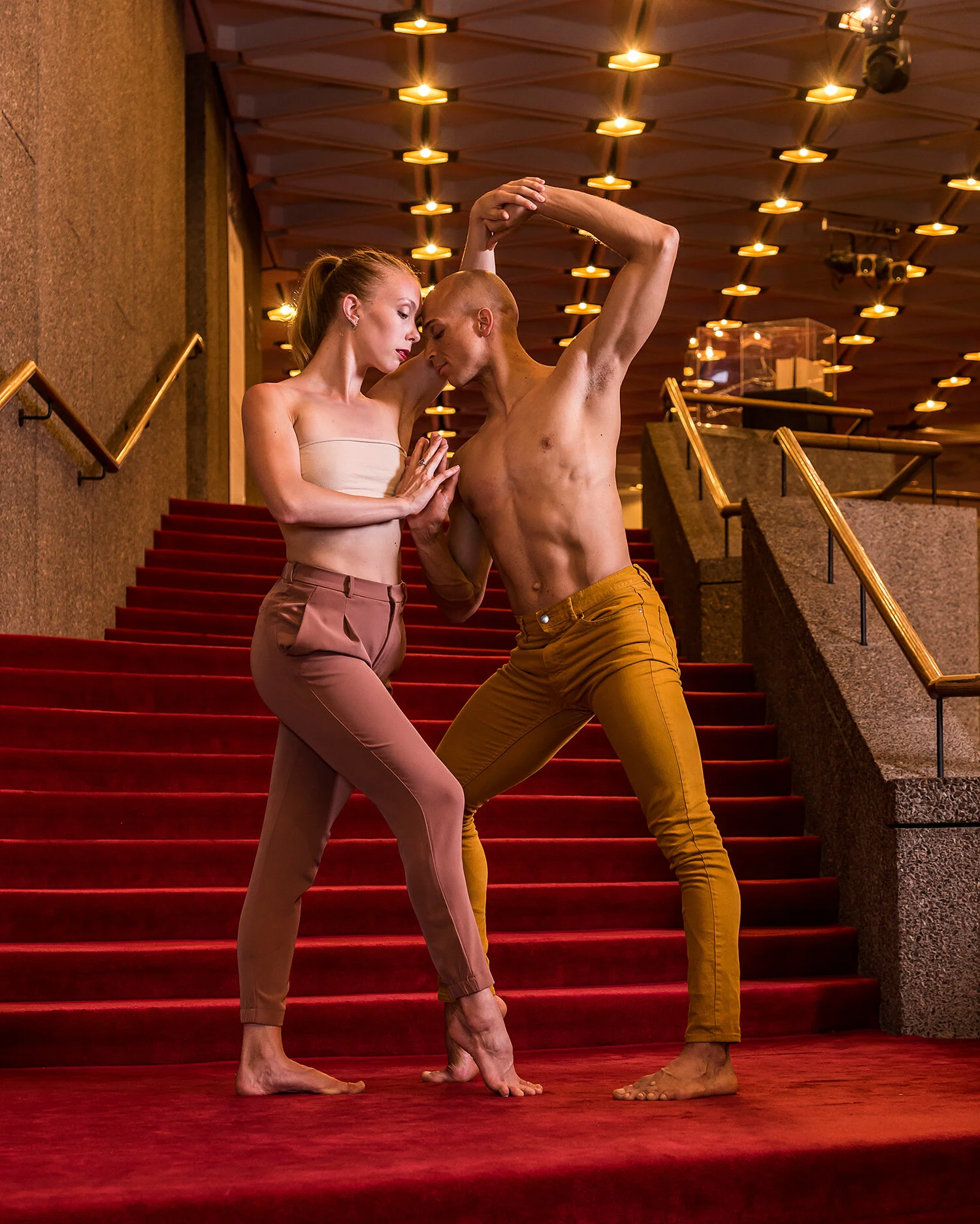 Yosmell Calderon and Terra Kell (Les Ballets Jazz de Montreal), Nationals Arts Centre.