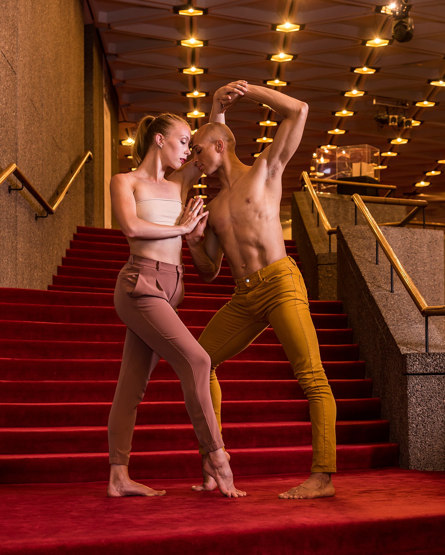  Yosmell Calderon and Terra Kell (Les Ballets Jazz de Montreal), Nationals Arts Centre. 