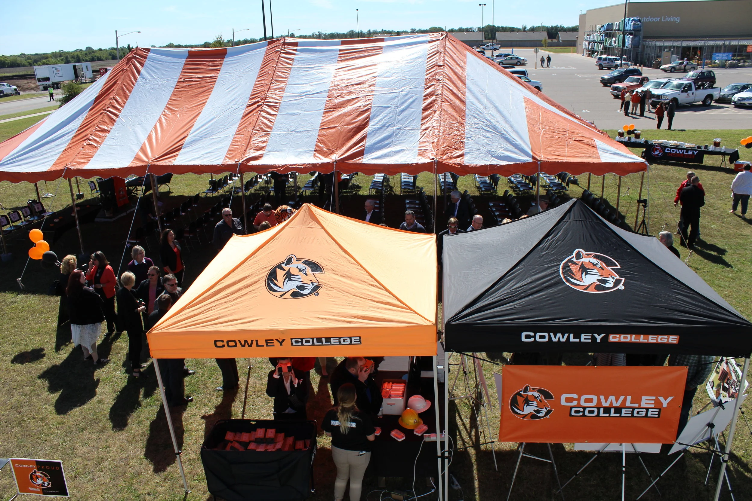 Cowley College Sumner Campus - Ground Breaking Ceremony with VR
