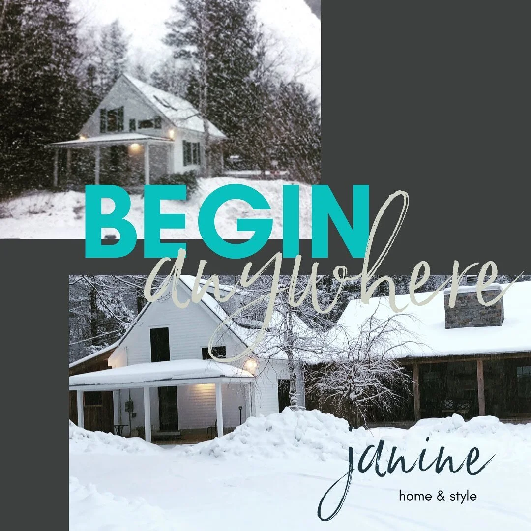 Work in progress... love creating our cozy relaxed space #janinehomeandstyle  #upnorth #fixerupper #vermontlife #modernfarmhouse