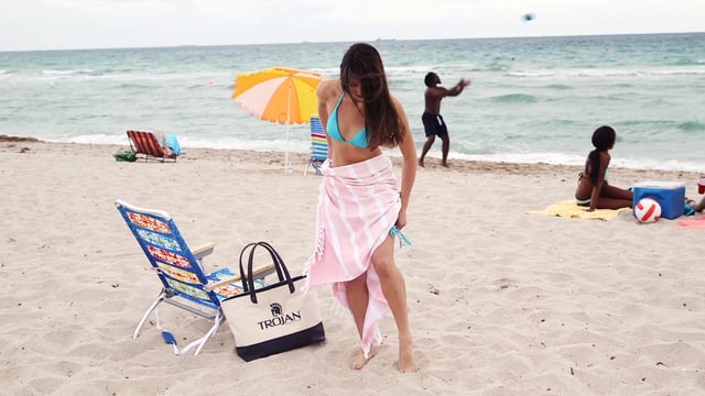 Trojan Spring Break 2017 Fail - Towel