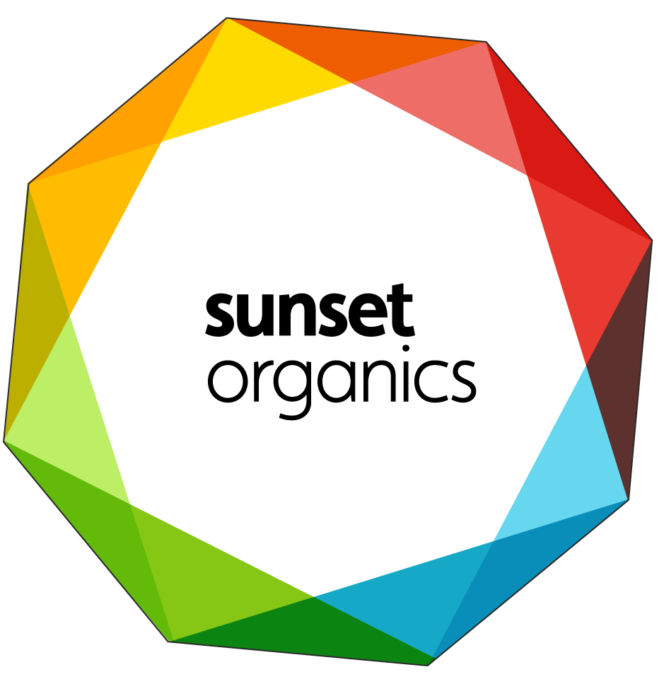 Sunset Organics Logo, 2019.