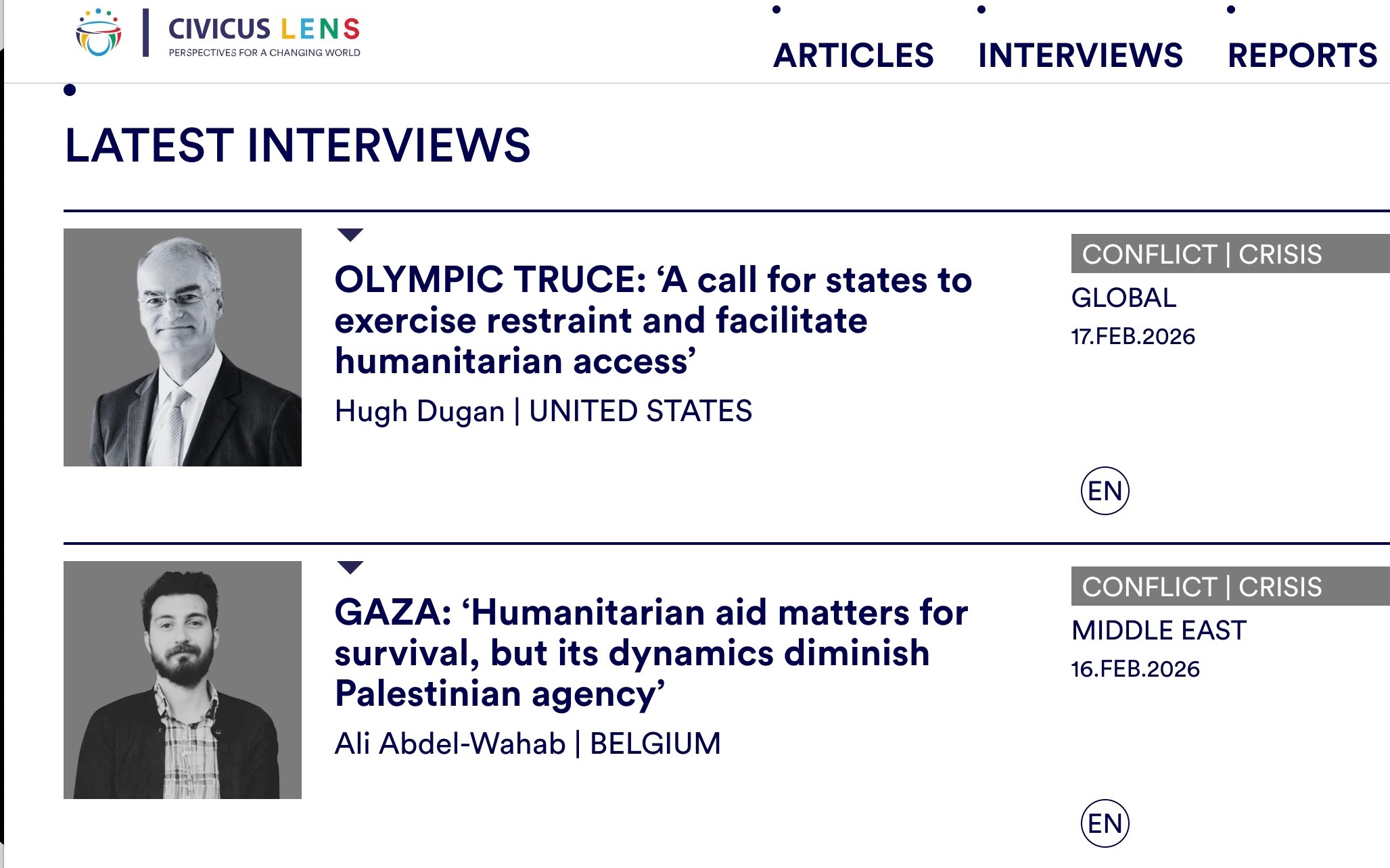 An Interview with Civicus Lens, the analysis &amp; commentary platform of global civil society alliance CIVICUS  &amp; Fox News on Italy Cheering Faith &amp; Flag in Milan