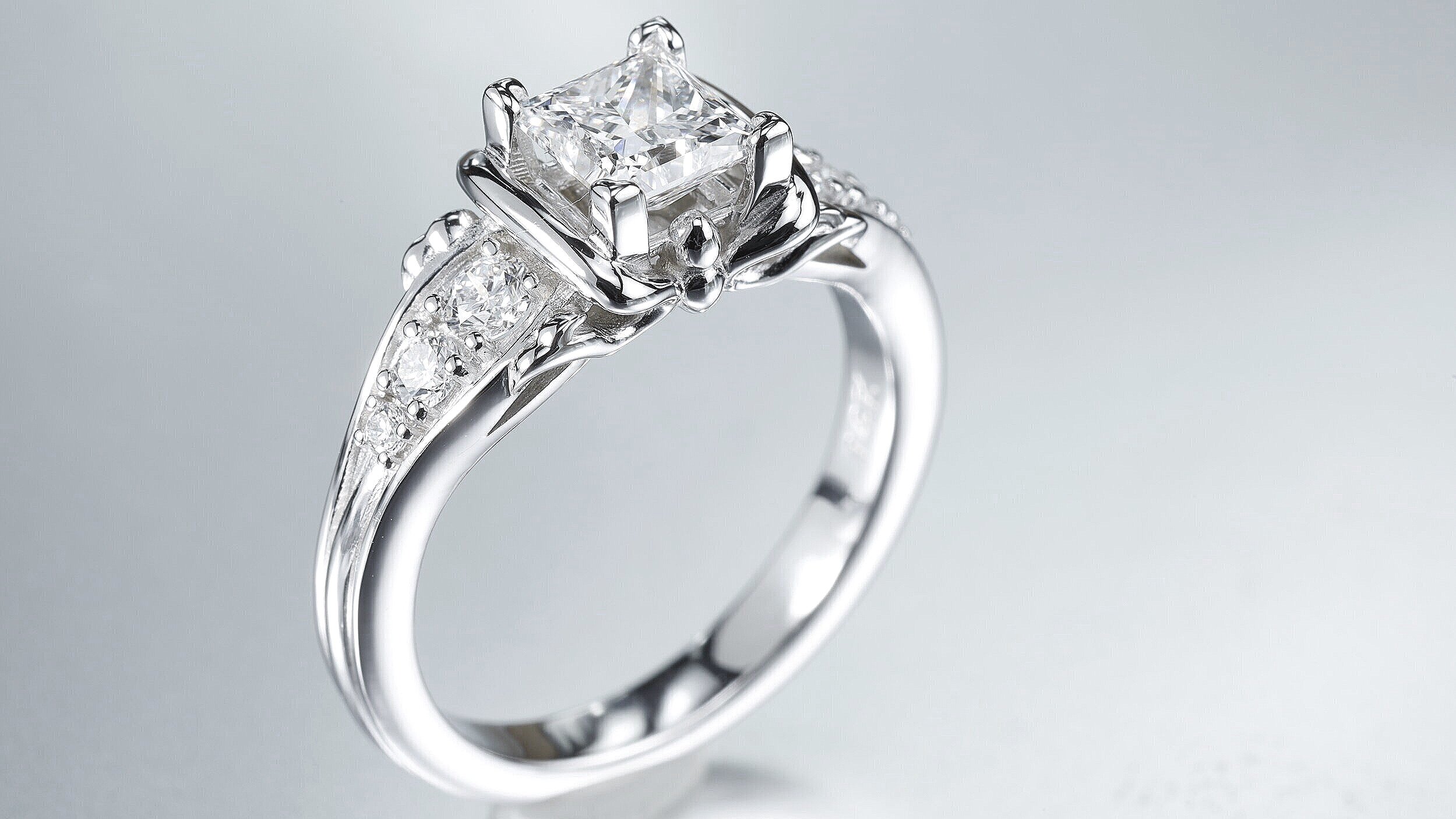 Princess Cut Custom Ring