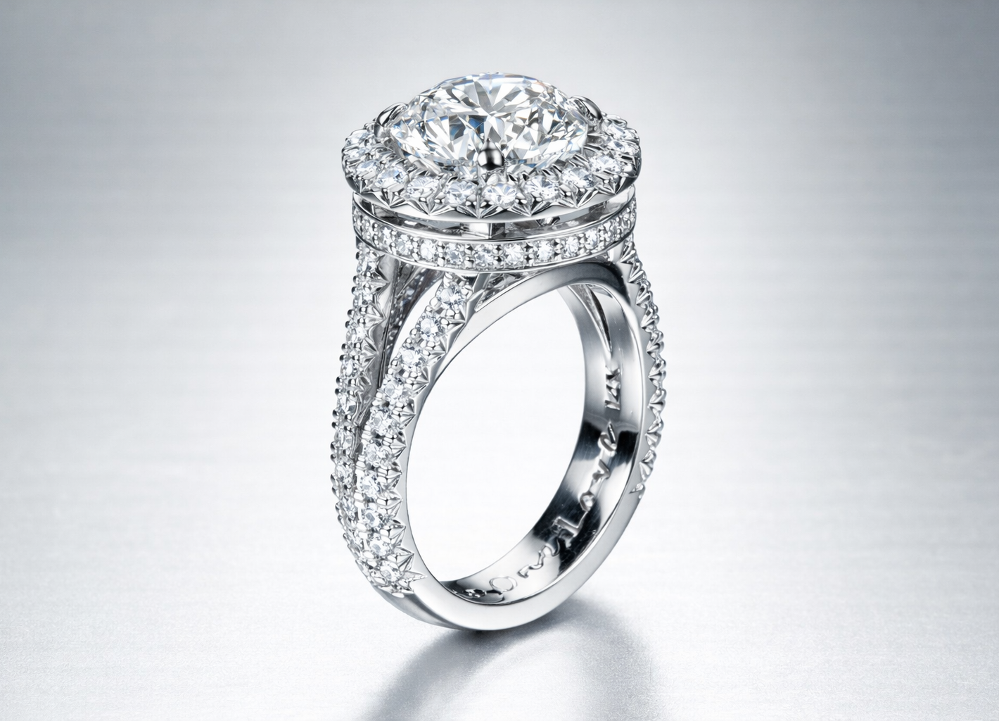 Custom French Pave Halo Engagement Ring Scottsdale  .png