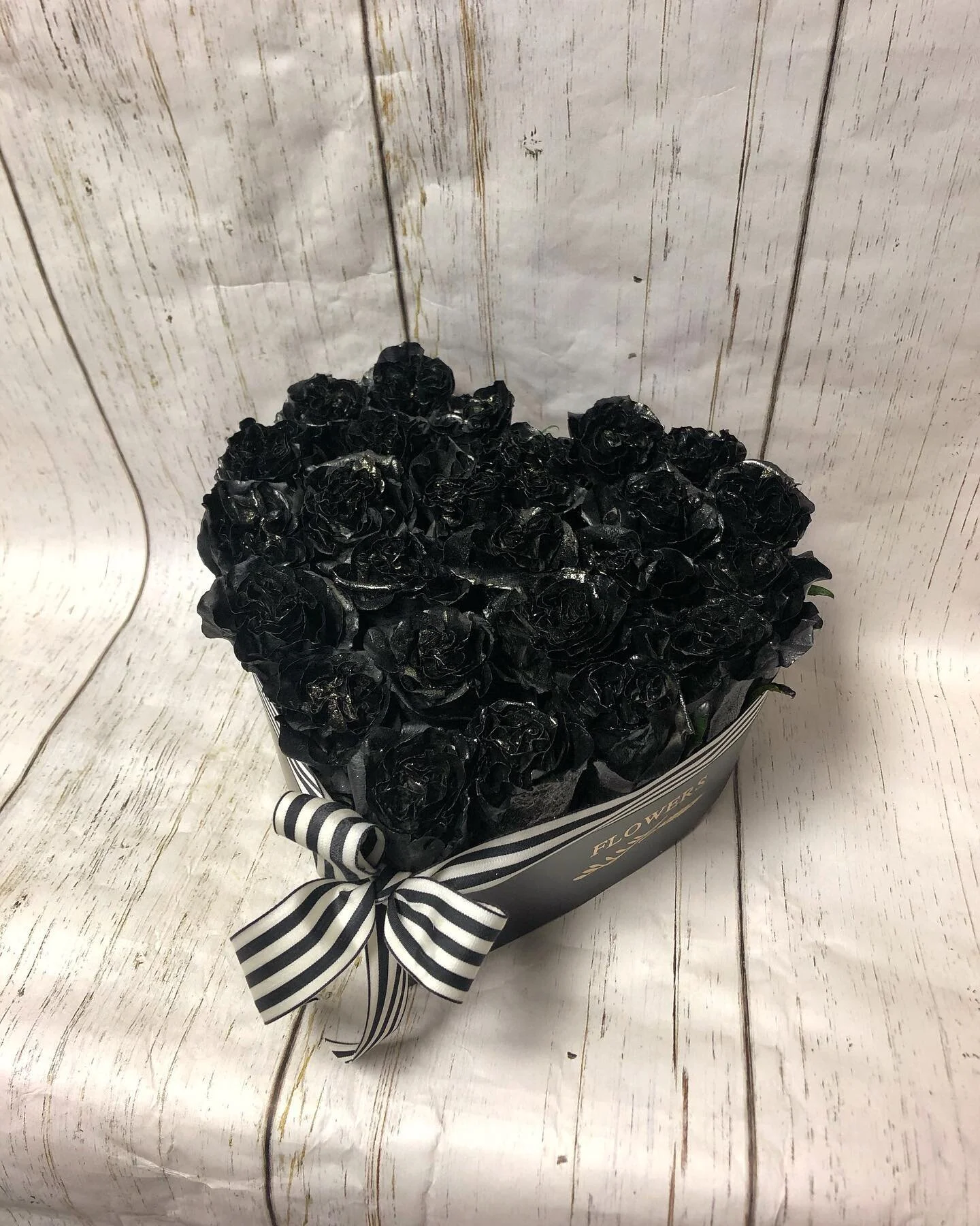 A Jack Skellington inspired black rose box π»π
