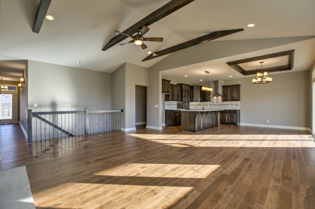 True wood floors