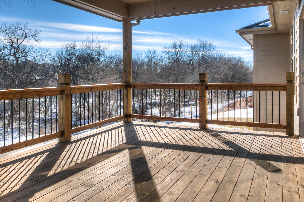 Covered deck
