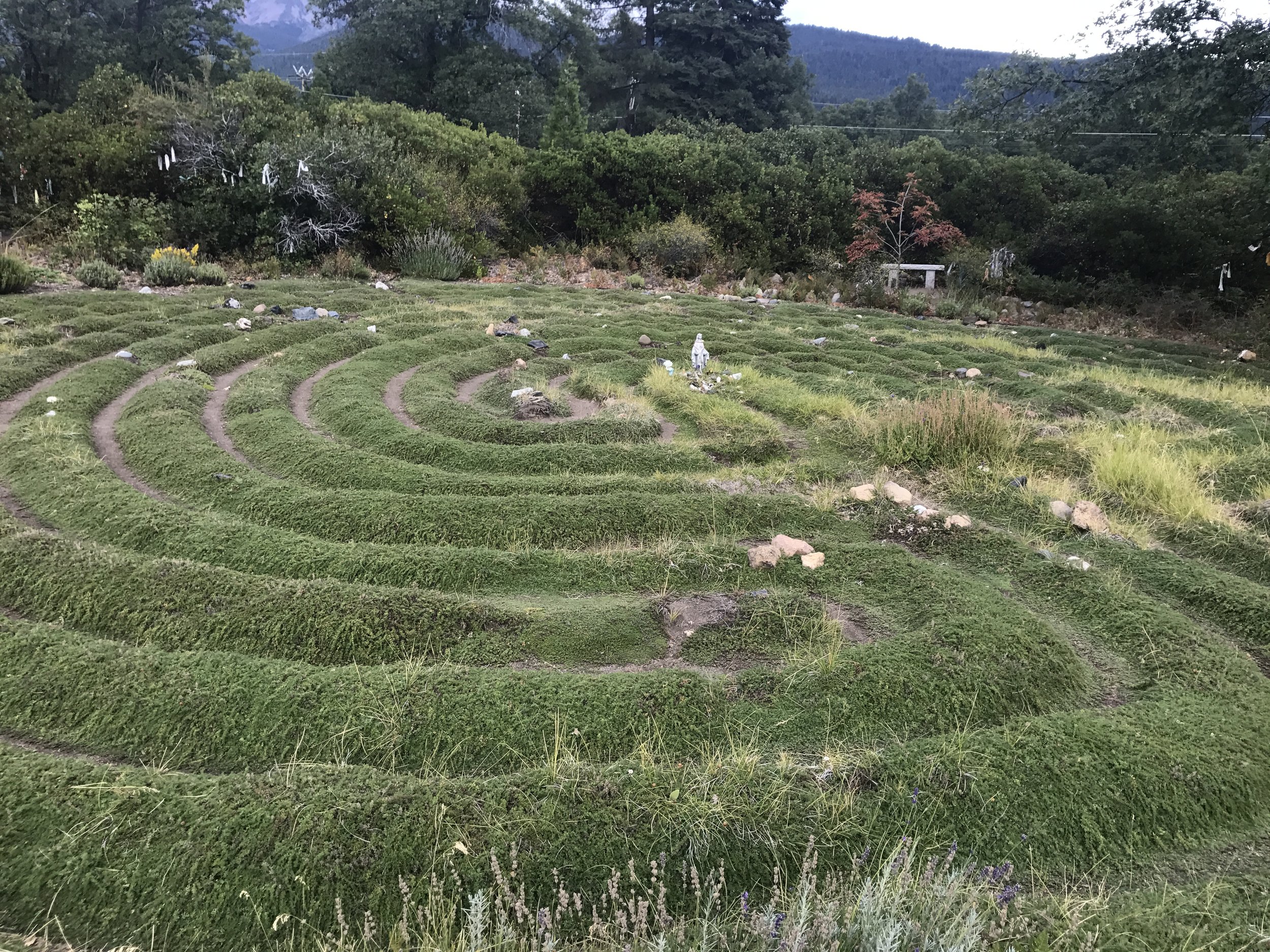 Labyrinth at Peace Garden