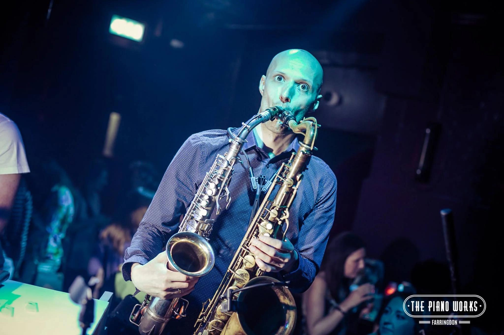 Adj sax 2 Horns in Mouth PW.jpg