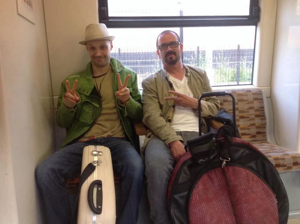 Adj & Juanma on train.jpg
