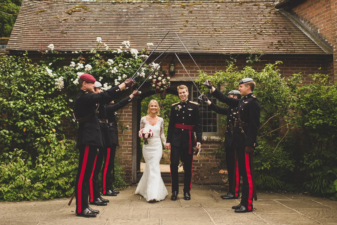traditional white lace wedding dress