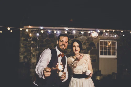 black ribbon belt wedding dress