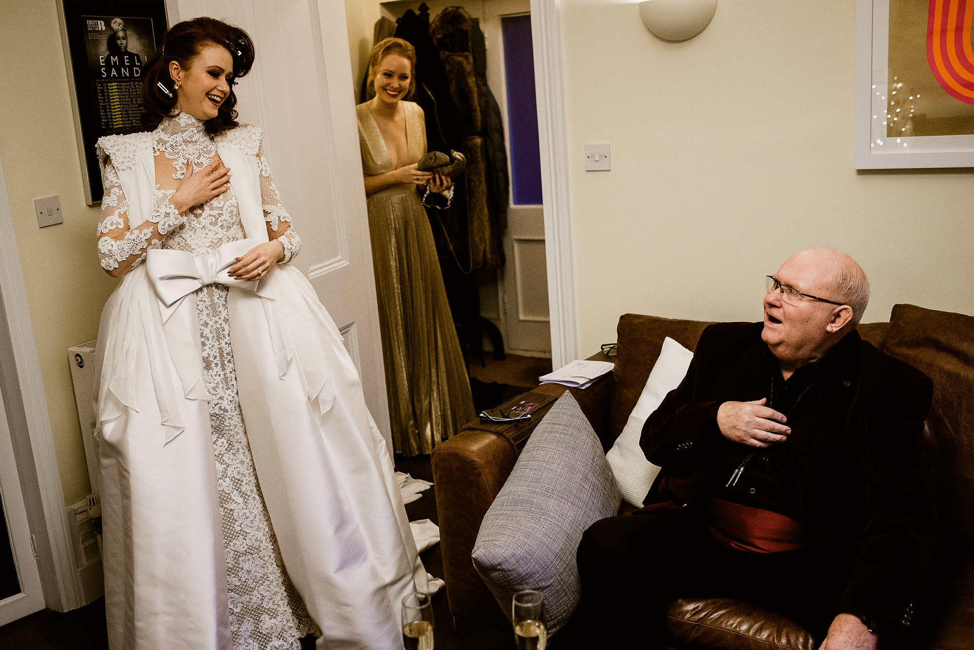 white wedding dress, shoulder pads
