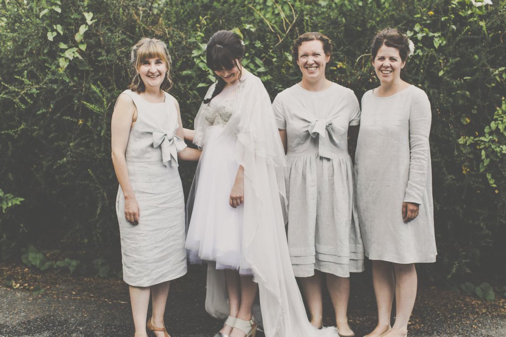 me and orla grey wedding dress and cape