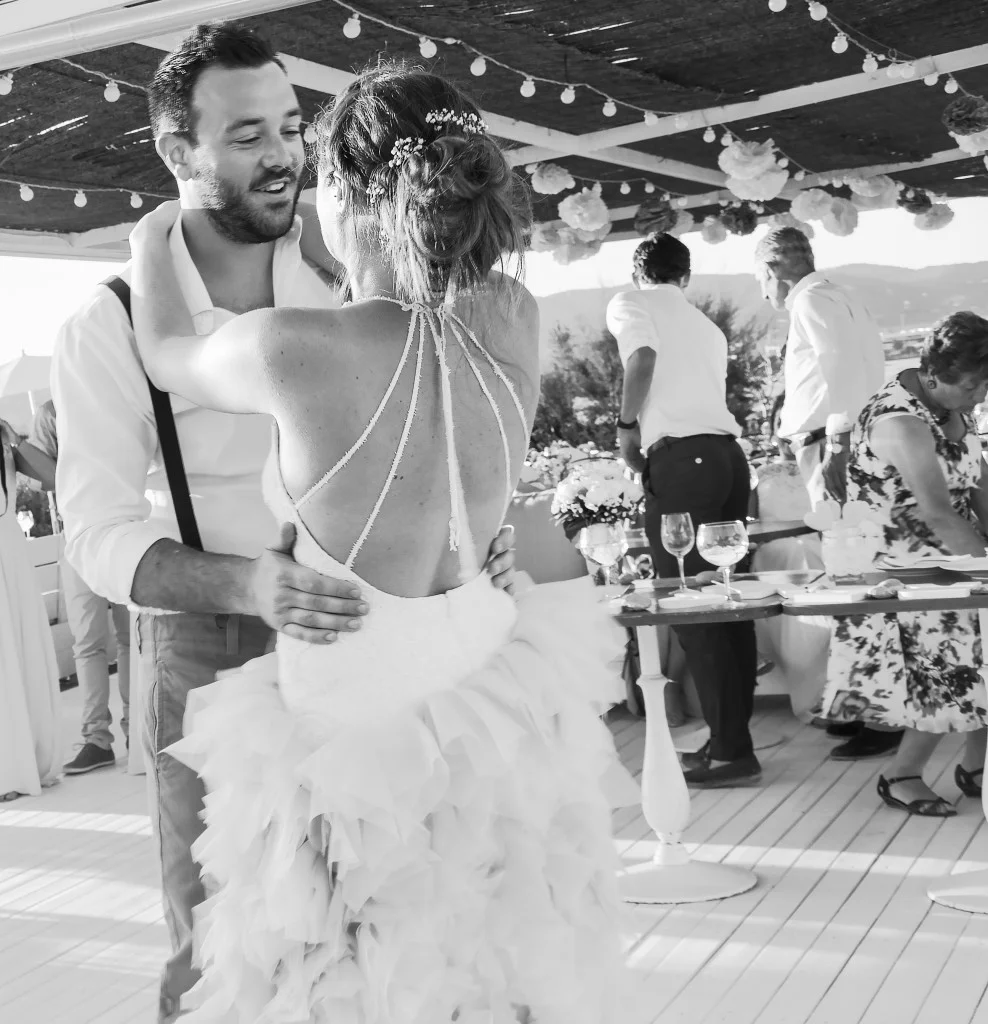 Ibiza Beach Backless Wedding Dress