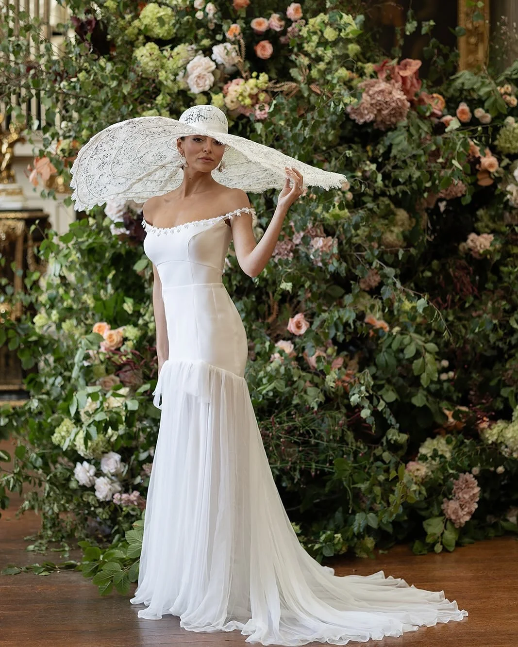 What you wear does not have to match your surroundings, if you love huge florals but minimalist dressing, that&rsquo;s absolutely valid! There are other ways to tie the visual elements of your wedding together with inspired, sentimental and personal 