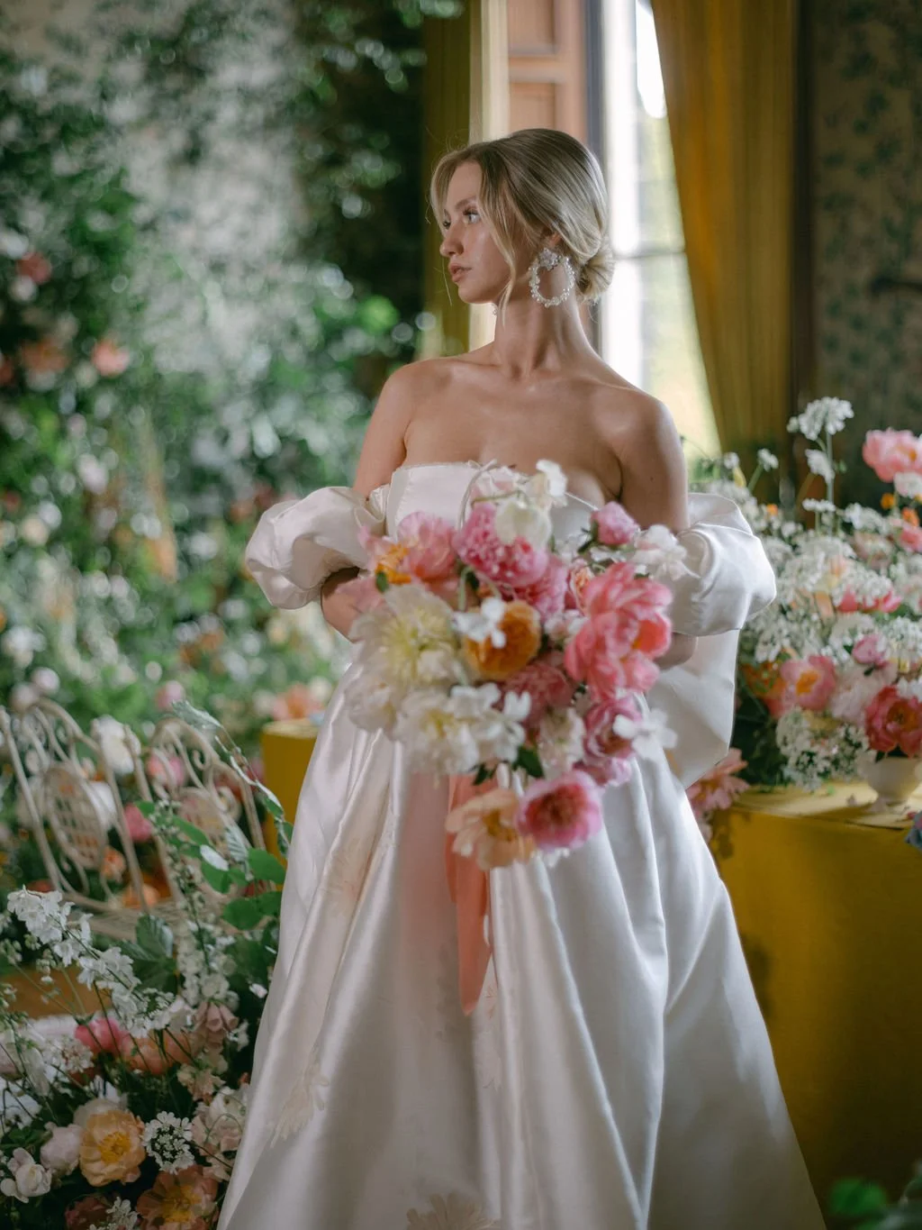 Hand Painted  and Printed Wedding Dresses