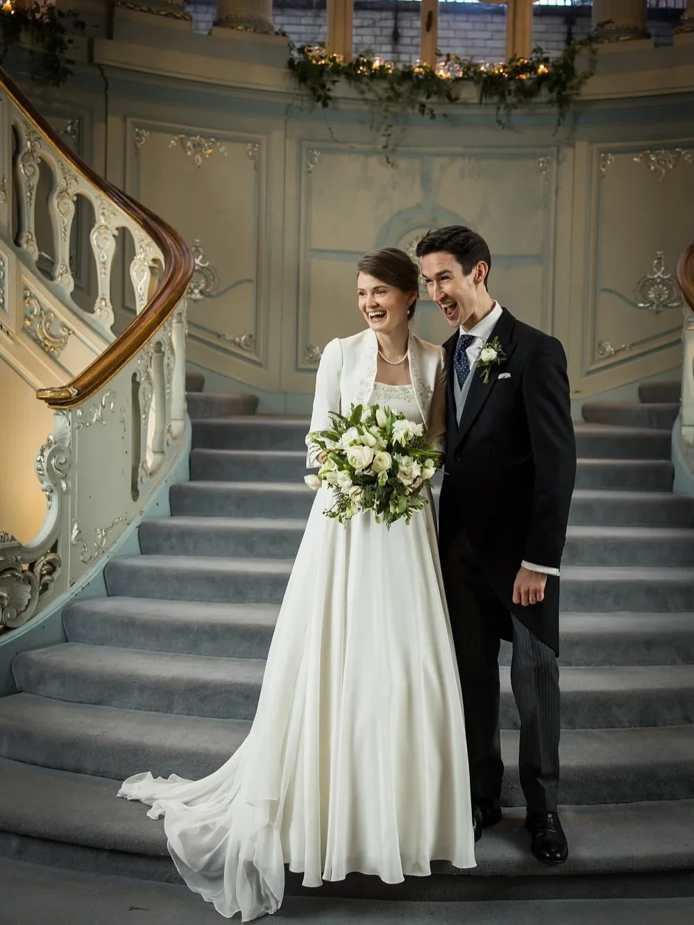 Create a highly personalised wedding dress design with Wilden London using memories and embroidery.

Bride, Leidy wanted her wedding dress to have a subtle grandeur upon her arrival.

Leidy also wanted to personalise the wedding dress with a bespoke 