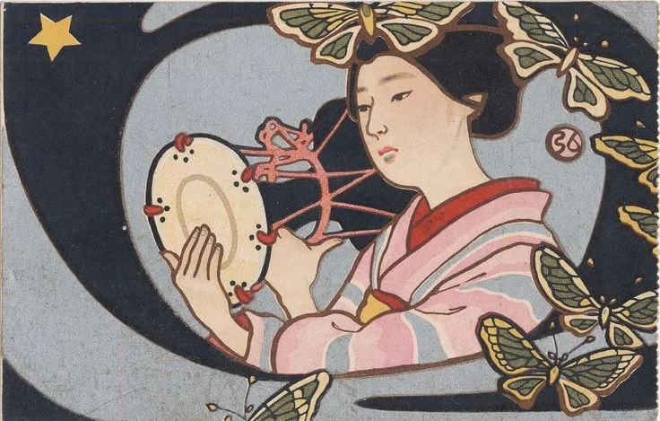 A print from New Women for a New Age: Japanese Beauties, 1890s-1930s, at The Boston Museum of Fine Arts